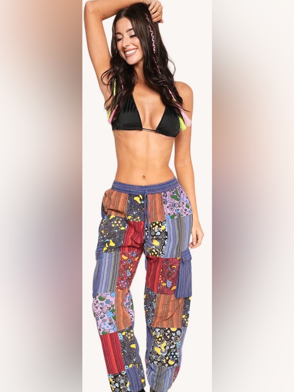 Kathmandu Imports - Shroom patch straight pants